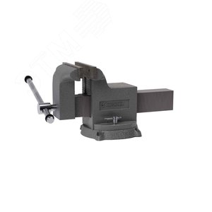 Тиски чугунные поворотные с наковальней  L 150