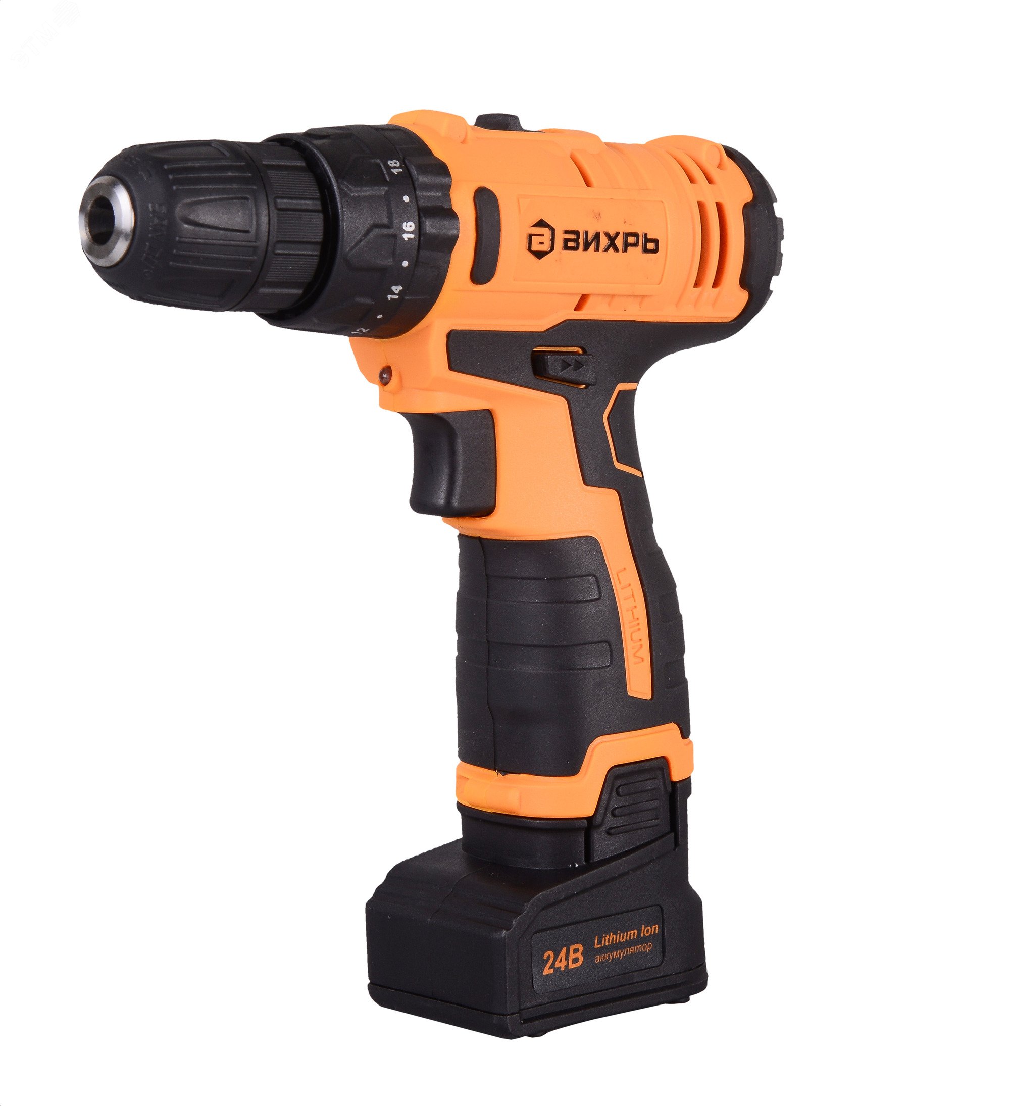 Дрель-шуруповерт аккумуляторная ударная ДА-24Л-2кУ (2,0 А/ч)