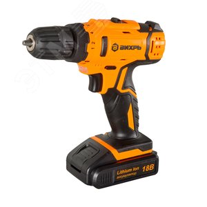 Дрель-шуруповерт аккумуляторная ДА-18Л-2К/Б (2,0 А/ч) (бесщеточный двигатель)