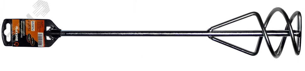 Насадка - миксер оцинкованная 400х80 мм SDS plus