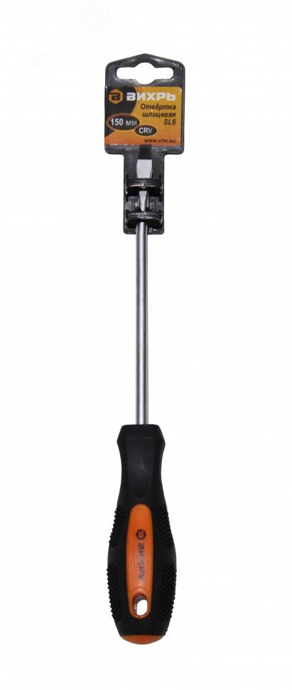 Отвертка шлицевая SL6 150 мм