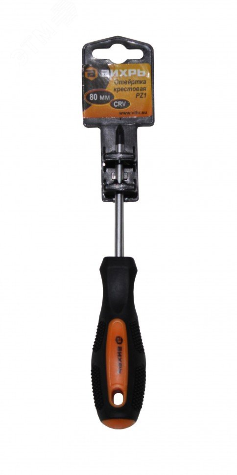 Отвертка крестовая PZ1 80 мм