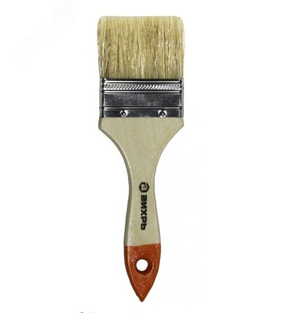 Кисть СТАНДАРТ 75 мм 3'' натуральная щетина