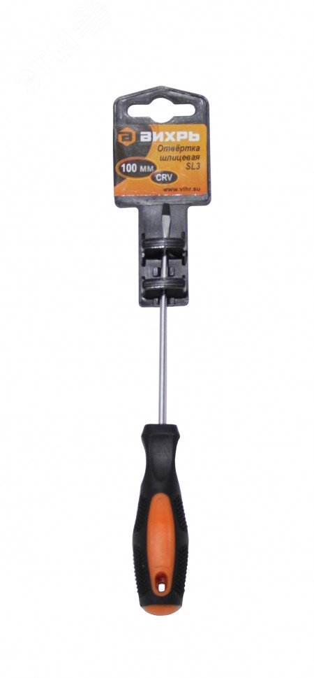 Отвертка шлицевая SL3 100 мм