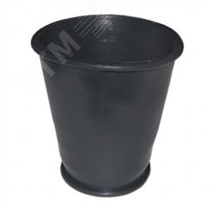 Манжета конусная D60х80 чёрная