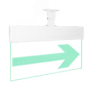 Оповещатель световой Молния-24 Ультра Стрелка вправо зеленые светодиоды