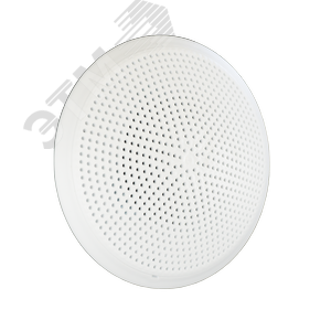 Оповещатель пожарный речевой со встроенным трансформатором 100В . Возможность выбора 3Вт или 5Вт, потолочное исполнение, контроль линии