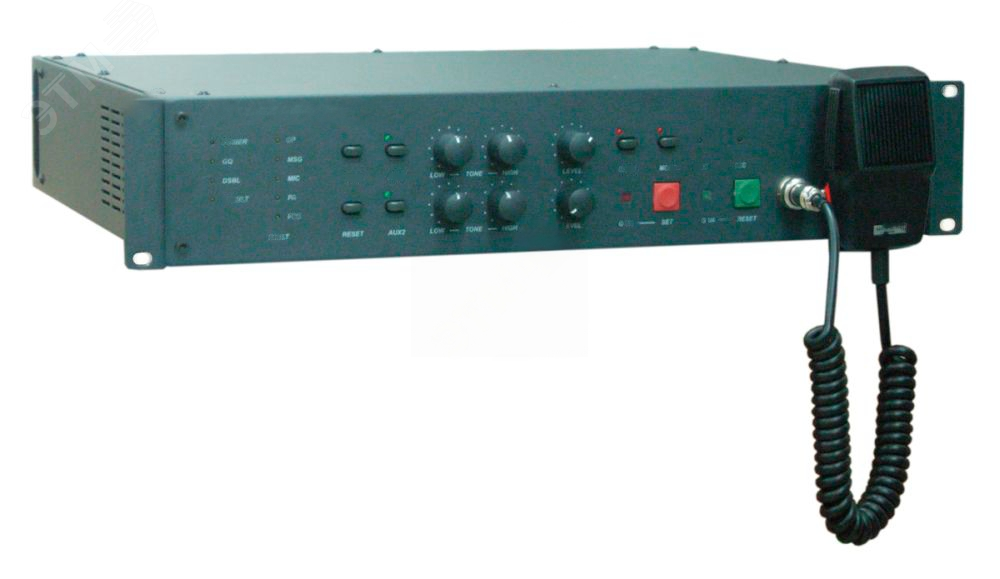 Блок управления ВИСТЛ-М БУ Воспроизведение предварительно записанных стандартных сообщений.подключение до пяти микрофонных пультов.наличие двух линейн