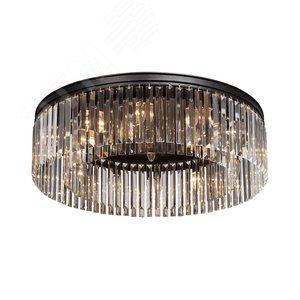 Люстра, 12xE14 макс. 40Вт, хрусталь