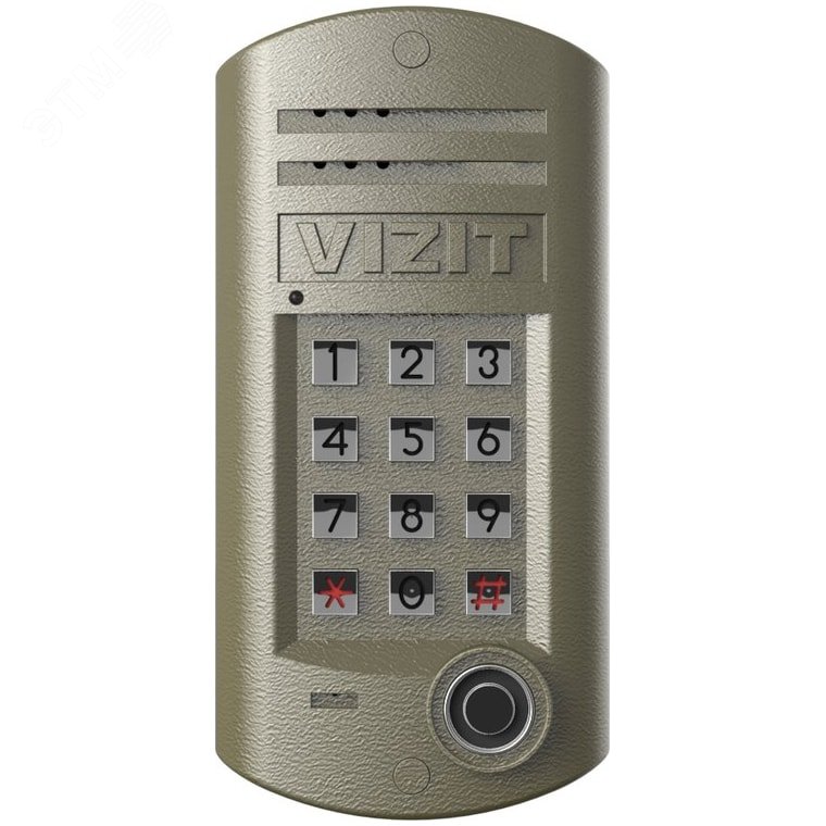 Блок вызова для совместной работы с блоками управления домофоном СЕРИЙ 300 или 400 кроме БУД-420М