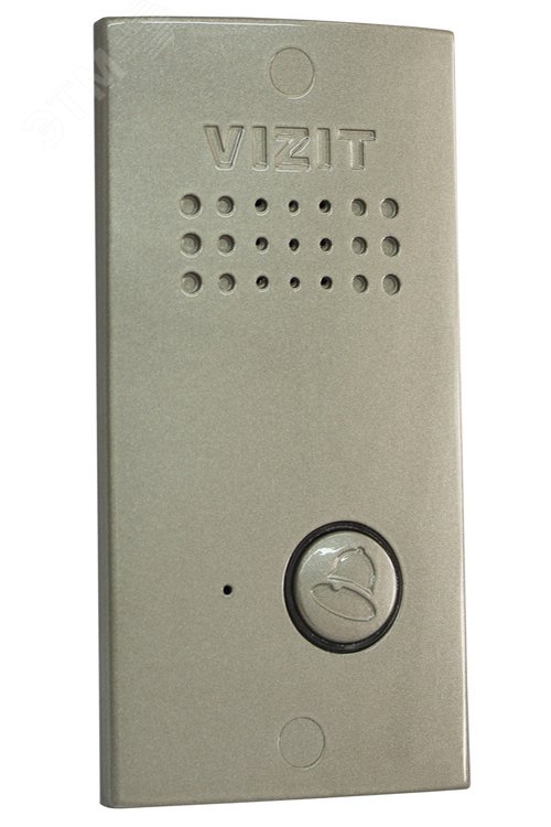 Блок вызова аудиодомофона одноабонентский