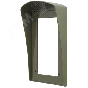 Комплект монтажный для блоков вызова БВД-424FCB-1 (козырек - 1шт, пластина - 1шт, комплект принадлежностей - 1шт).