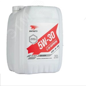 Масло моторное ВМПАВТО 3-SN 5w30 синт. (A3/B4, SN/CF), канистра 20л.