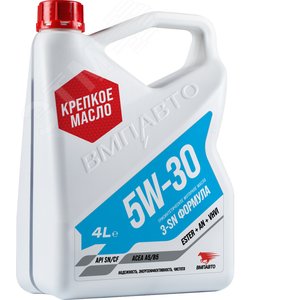 Масло моторное ВМПАВТО 3-SN 5w30 синт. (A5/B5, SN/CF), канистра 4л.