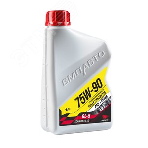 Масло трансмиссионное ВМПАВТО 75W-90 GL-5, канистра 1л