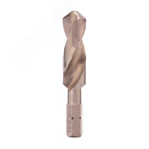 Сверло по металлу Hex-1/4'' 10,0x54/38мм h8 3xD HSS-G 118 градусов