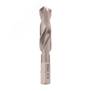 Сверло по металлу Hex-1/4'' 9,0x53/33мм h8 3xD HSS-G 118 градусов