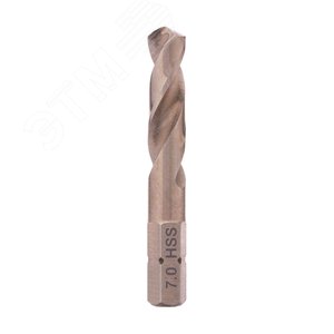 Сверло по металлу Hex-1/4'' 7,0x50/30мм h8 3xD HSS-G 118 градусов