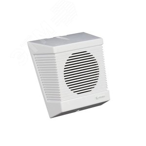 Настенный громкоговоритель компактный, мощность 10 Вт/5 Вт - 100 В, корпус пластик, белый