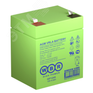 Аккумулятор GP 12В 4,5Ач