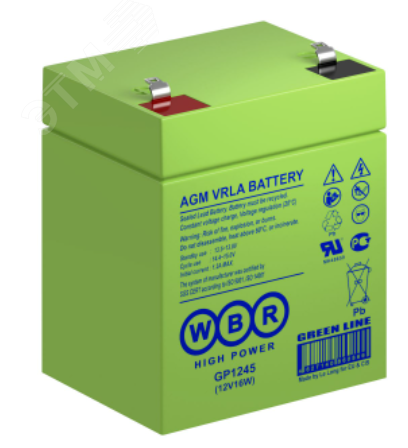 Аккумулятор GP 12В 16W