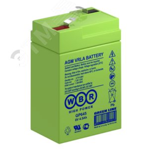 Аккумулятор GP 6В 4,5Ач