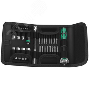 Набор с трещоткой 26 предмета DR 1/4 . Набор Kraftform Kompakt Zyklop Speed