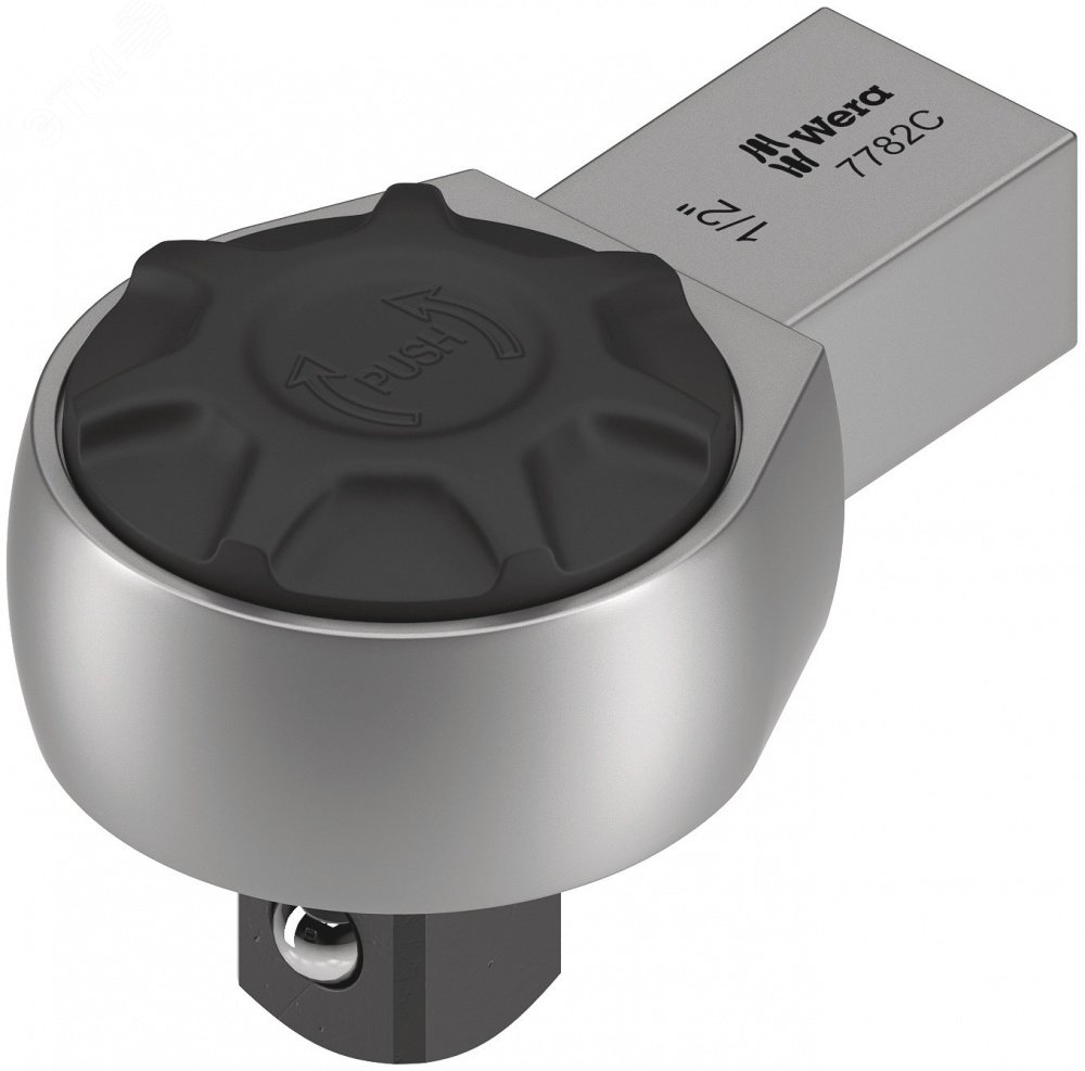 Насадка-трещотка 7782 C с реверсом 1/2 DR под посадочное гнездо 14x18 мм для динамометрических ключей Click-Torque серий X и XP