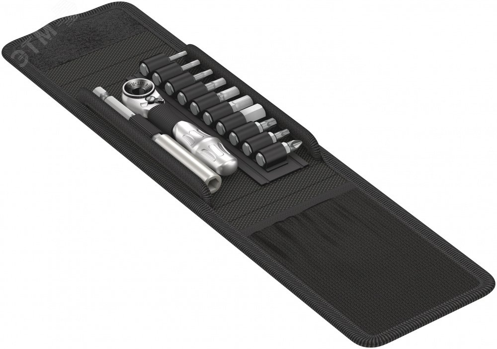 Набор Bicycle Set 1 бит с трещоткой 8001 A Zyklop Mini 12 предметов комплектация: 1x 8001 A Bit Ratchet 1/4 x 87 мм 1x 899/4/1 Универсальный держатель