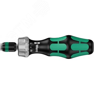 Рукоятка-битодержатель 816 RA с трещоткой 1/4 x 142 мм для бит 1/4 С 6.3 и E 6.3