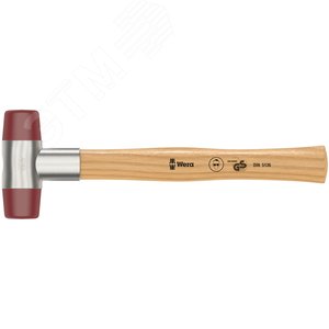 Киянка со сменными бойками из полиуретана #2 диаметр головы 28 мм длина головы 87 мм длина 265 мм боек средней твердости