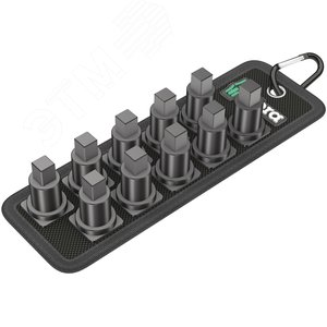 Прочный матерчатый пояс Belt B VDE на 10 отверточных головок DR 3/8 пустой неукомплектованный