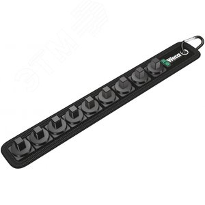 Пояс матерчатый Belt B 0/9 на 9 торцевых головок DR 3/8 пустой комплектация: 1x Belt B (матерчатый) на 9 инструментов неукомплектованный 45 x 310 мм 1