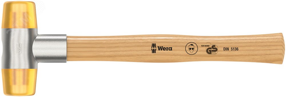 Киянка со сменными бойками из пластика Cellidor #2 диаметр головы 28 мм длина головы 87 мм длина 265 мм