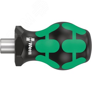 Рукоятка-битодержатель короткая 811/1 Stubby с магнитом для бит с хвостовиком 1/4 С 6.3