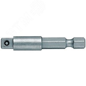 Оправка-хвостовик для торцевых головок DR 1/4 хвостовик 1/4 E 6.3 50 мм для машинного режима. 870/4/A 50