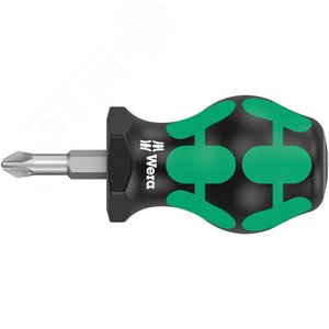 Отвертка короткая 355 PZ Stubby PZ 2 x 25 мм