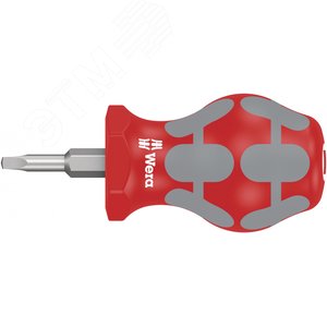 Отвёртка короткая 368 Robertson Stubby для винтов в внутренним квадратом #02 x 25 мм