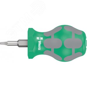 Отвёртка короткая 368 Robertson Stubby для винтов в внутренним квадратом #01 x 25 мм