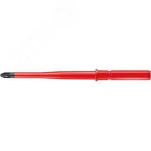 Отвертка-насадка сменная крестовая с зауженным стержнем 62 iS PH Набор Kraftform Kompakt VDE PH 1 x 154 мм