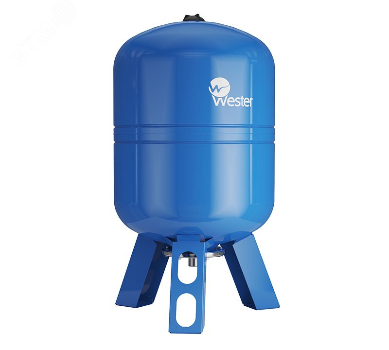 Бак расширительный 50л, 10 бар, мембранный для водоснабжения