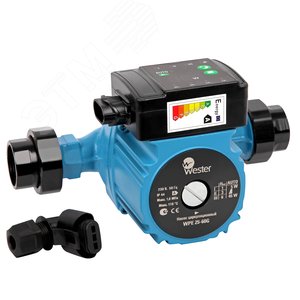 Насос циркуляционный 180мм, 2.7 м3/час, напор 6м, с гайками