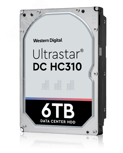 Жесткий диск 6TB Ultrastar 3.5'', SAS, 7200 об/мин, 256 МБ