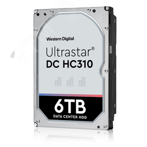 Жесткий диск 6TB Ultrastar 3.5'', SAS, 7200 об/мин, 256 МБ