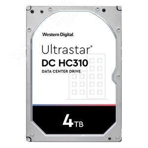 Жесткий диск 4TB Ultrastar 3.5'', SAS, 7200 об/мин, 256 МБ