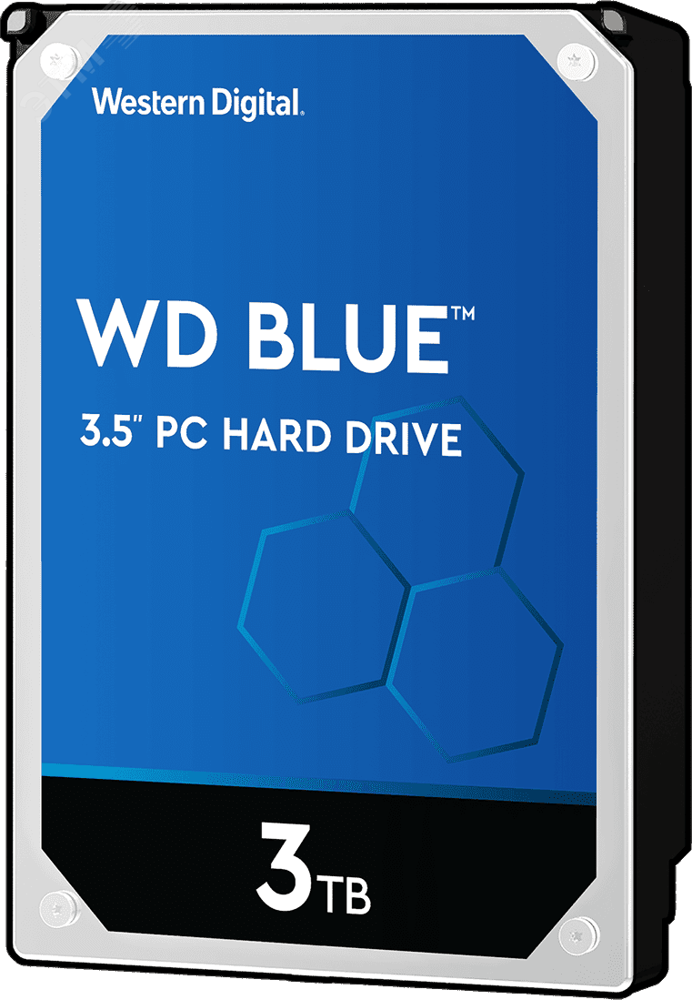 Жесткий диск 3TB Blue 3.5'', SATAIII, 5400 об/мин, 256 МБ
