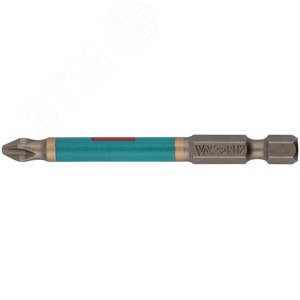 Биты 10 шт, сталь S2, с насечкой,''Профи'' РН 2 х 70 мм