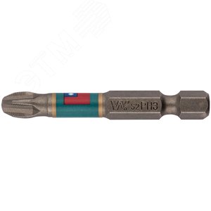 Биты 10 шт, сталь S2, с насечкой,''Профи'' PН 3 х 50 мм