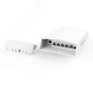 Узел коммутационный 5хPoE, 1хSFP, 60 Вт, IP65, 288х135х71 мм