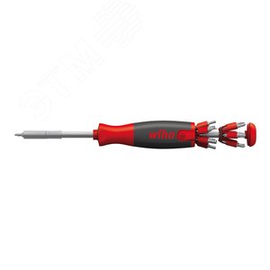 Отвертка с насадками LiftUP-26one SL/PH/PZ/TORX/HEX 13шт Doppelbit 3803